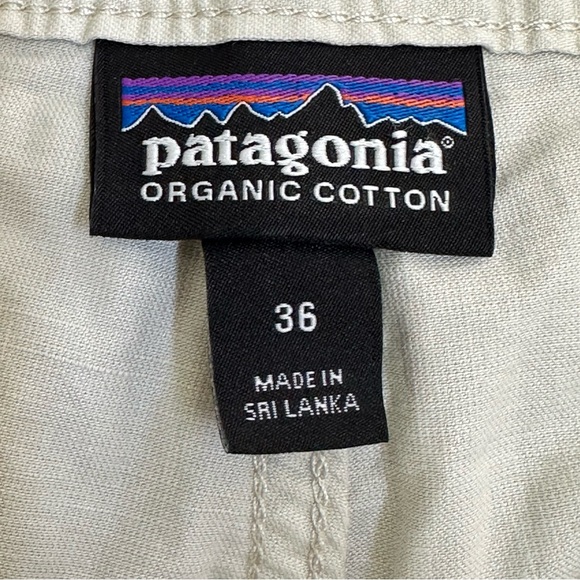 Patagonia Men’s Chino Shorts Sz 36 Beige - Picture 3 of 6